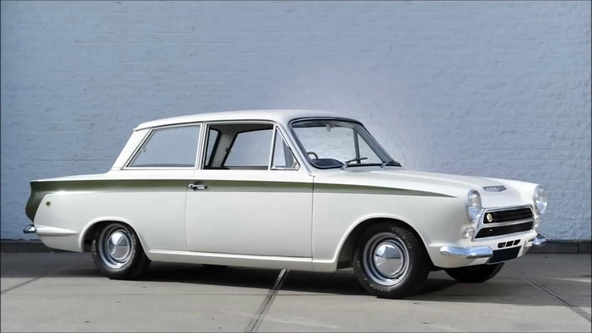 iconic cars of the 60s - 1966 Ford Lotus Cortina Mk1
