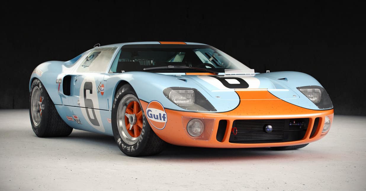 iconic cars of the 60's - Ford GT40