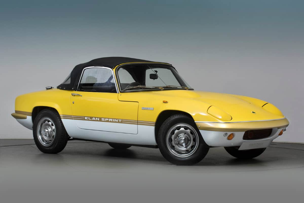 iconic cars of the 60's - Lotus Elan