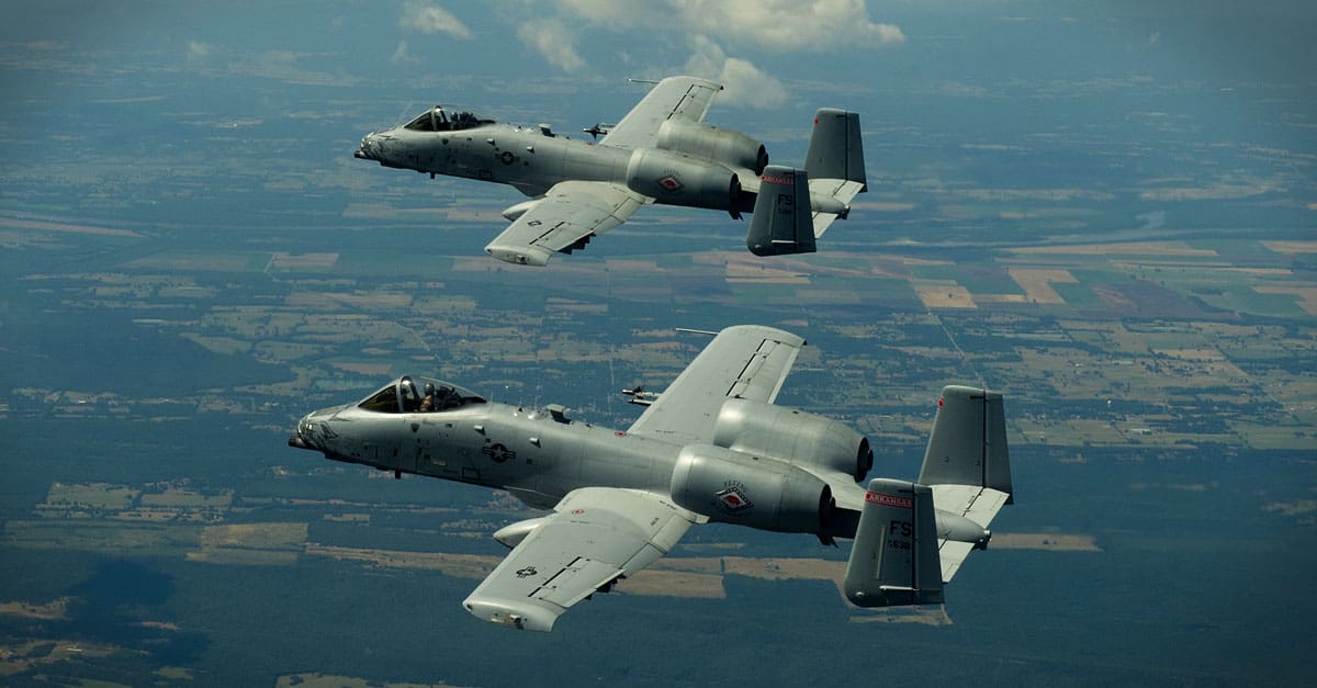A-10- A-10C pilots maneuver in formation June 4, 2012