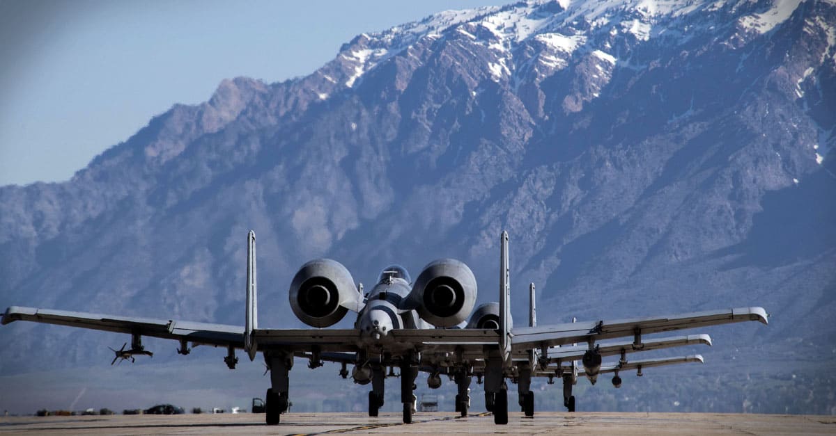 A-10_A-10 Thunderbolt II aircraft from Moody Air Force Base, Georgia