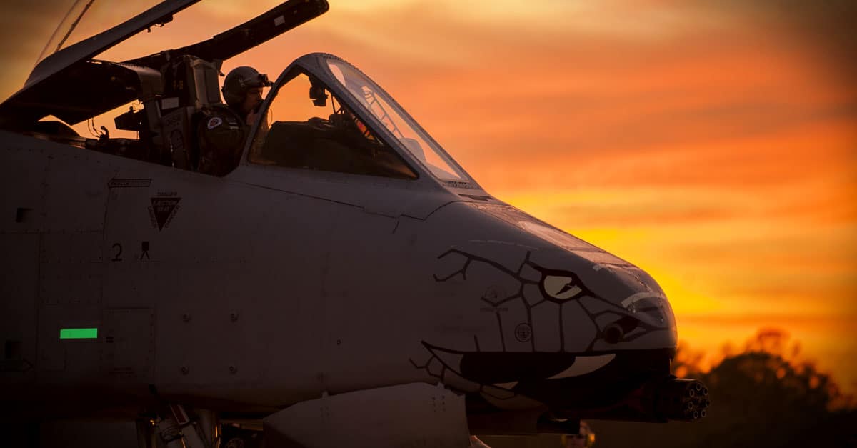 A-10_A-10C pilot prepares for takeoff during Operation Guardian Blitz