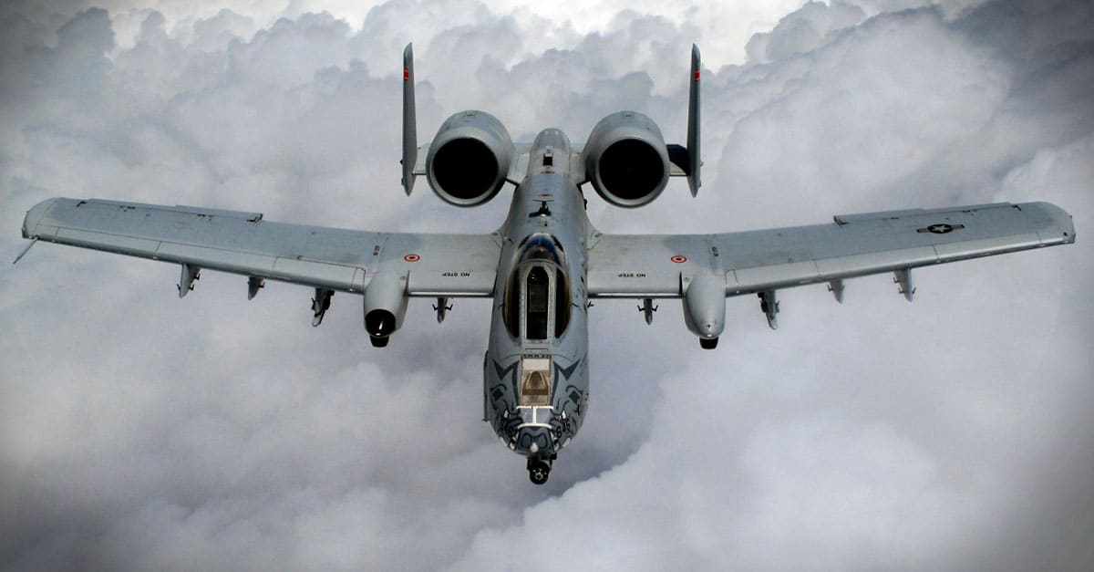 A-10_An A-10 Thunderbolt II aircraft from the 188th Wing, Ebbing Air National Guard Base, Fort Smith