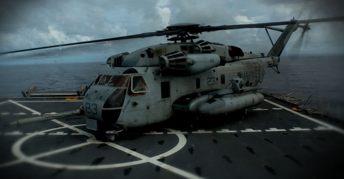 CH-53E_a CH-53E Super Stallion during Philippine Amphibious Landing Exercise 33