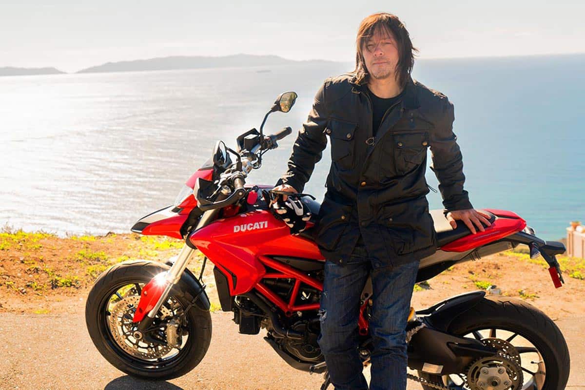 10 Famous Celebrities Who Own Motorcycles - Norman Reedus 10 Famous Celebrities Who Own Motorcycles - Norman Reedus