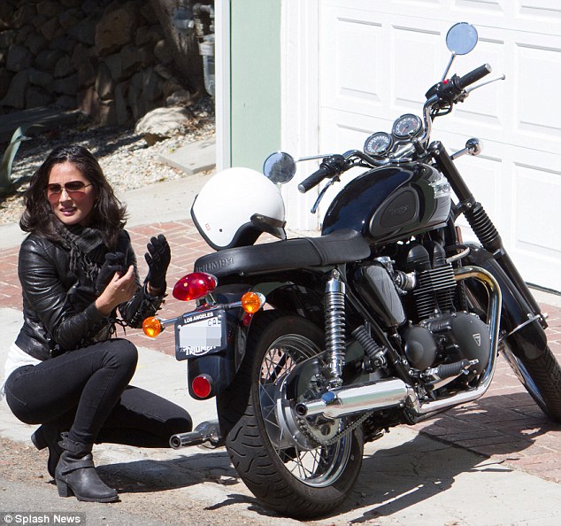 Celebrities Who Own Motorcycles - Olivia Munn Celebrities Who Own Motorcycles - Olivia Munn