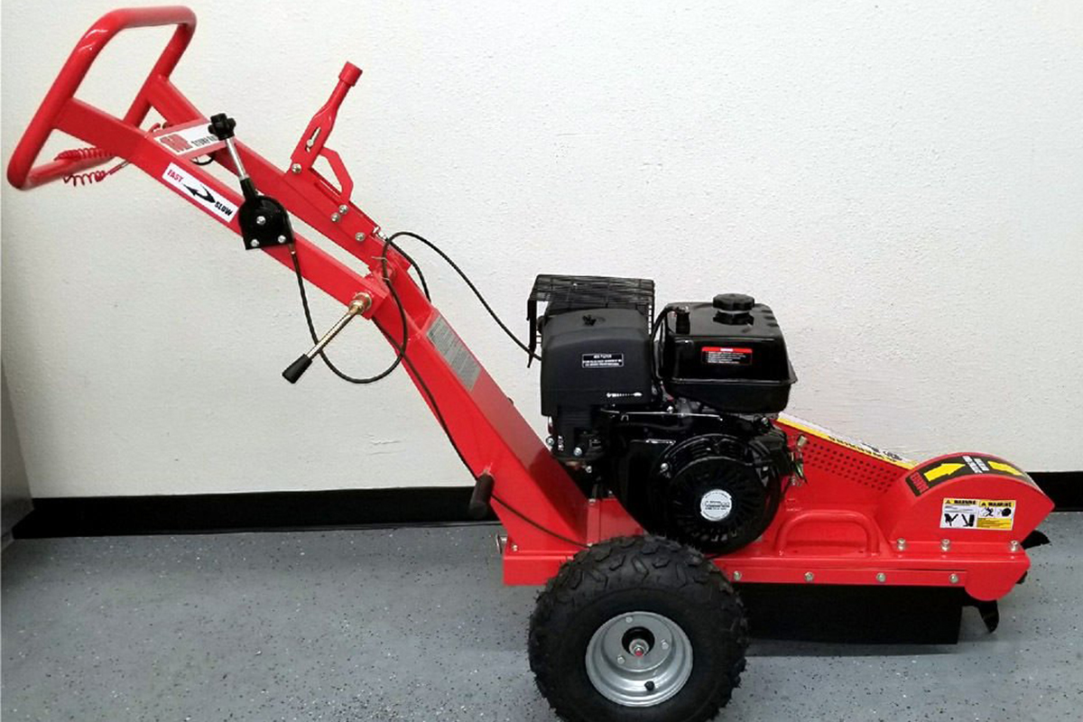 15HP Gas Powered Walk Behind Stump Grinder