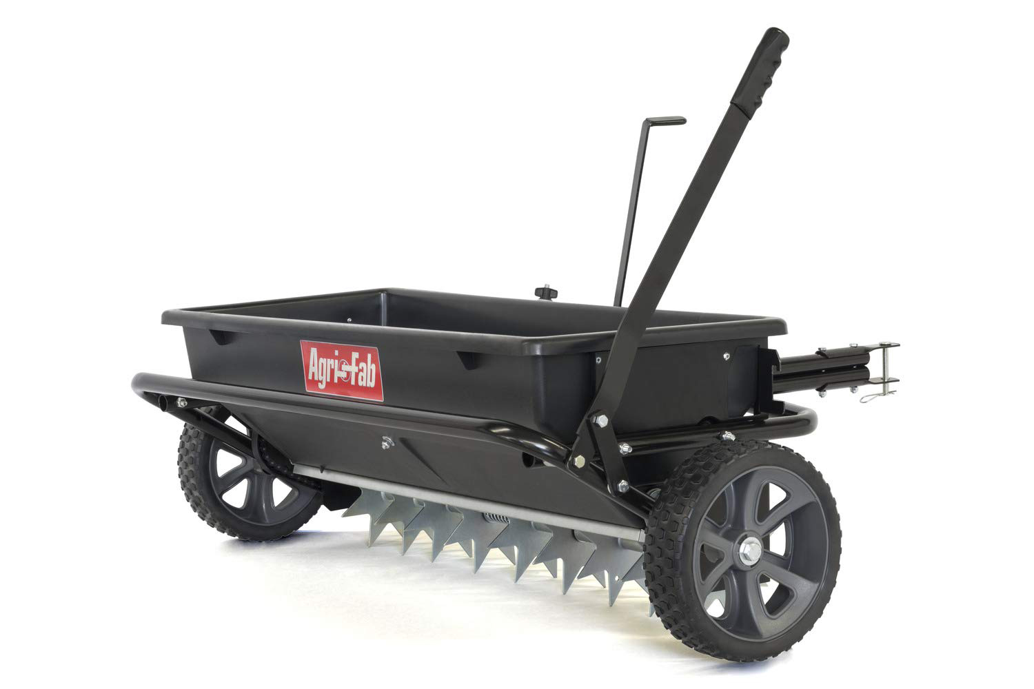 Agri-Fab 45-0543 100 lb. Tow Spiker-Seeder-Spreader, Black