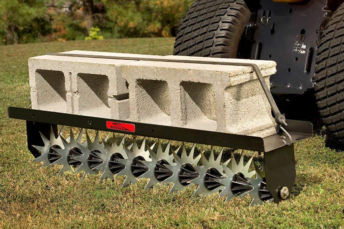 Brinly SA-40BH Tow Behind Spike Aerator