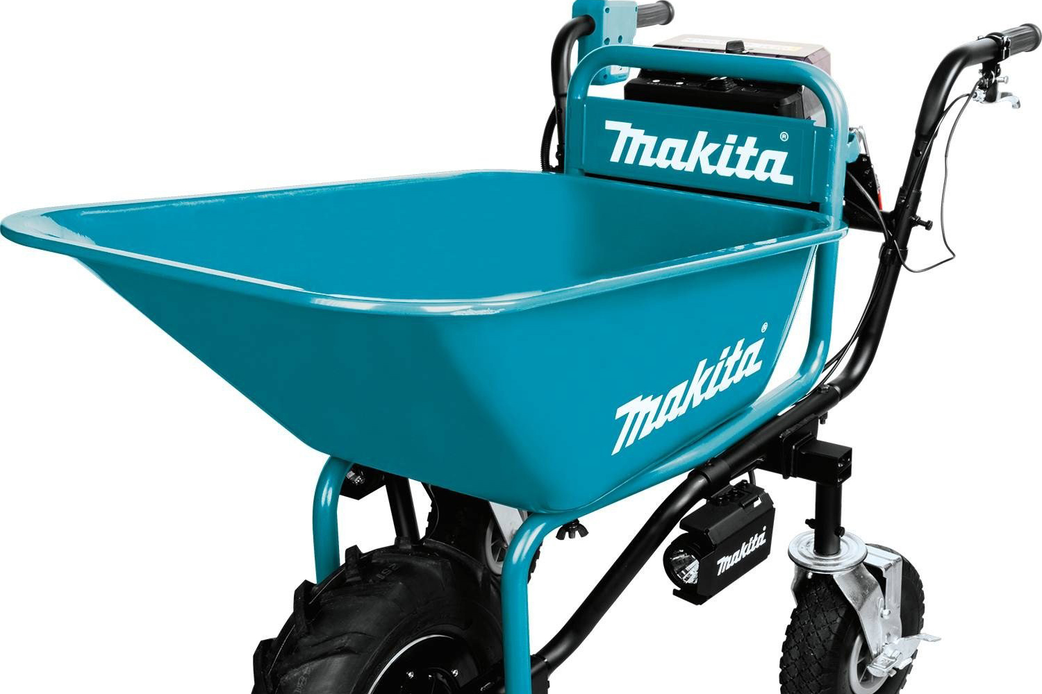 Makita XUC01PTX1 18V X2 LXT Lithium-Ion Brushless Cordless Power-Assisted Wheelbarrow Kit